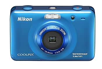 ☆ニコン デジカメ☆防水 クールピクス S30 Nikon ブルー 青 カメラ Amazon.co.jp: Nikon デジタルカメラ COOLPIX (クールピクス